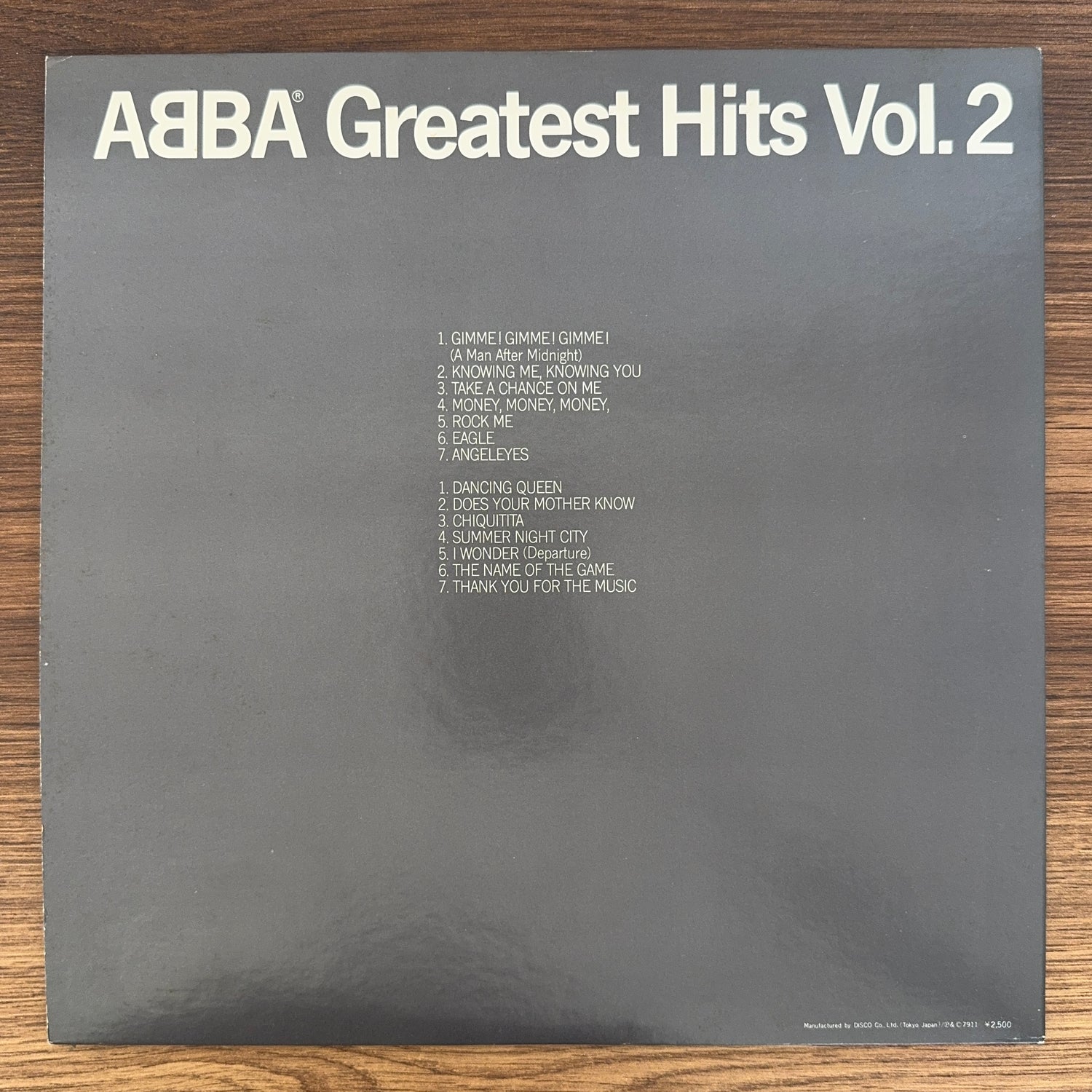 ABBA – Greatest Hits Vol. 2