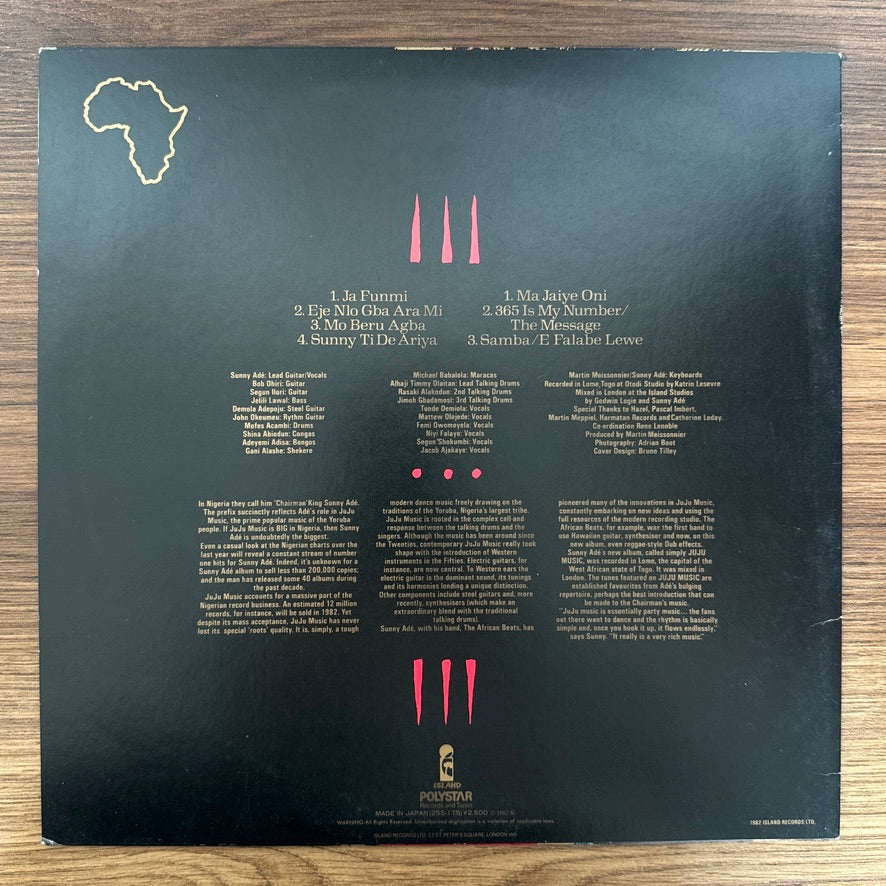 King Sunny Adé And His African Beats – Juju Music
