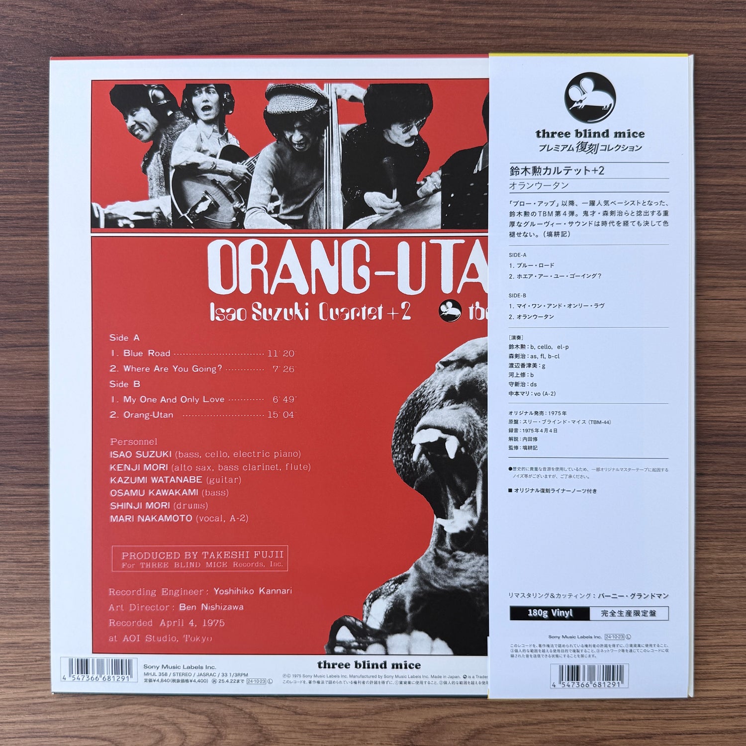Isao Suzuki Quartet +2 – Orang-Utan