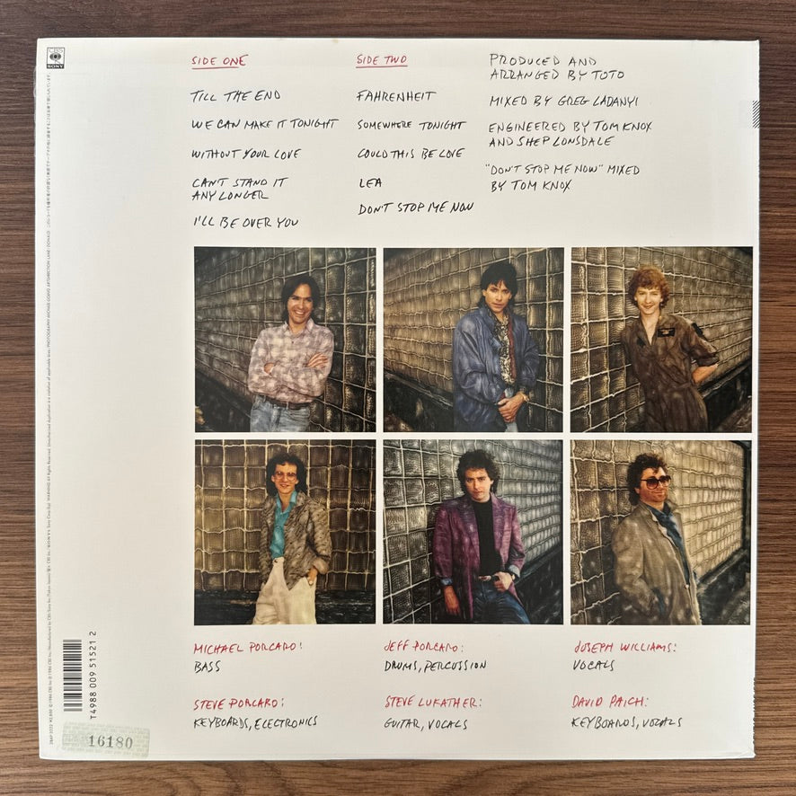 Toto – Fahrenheit