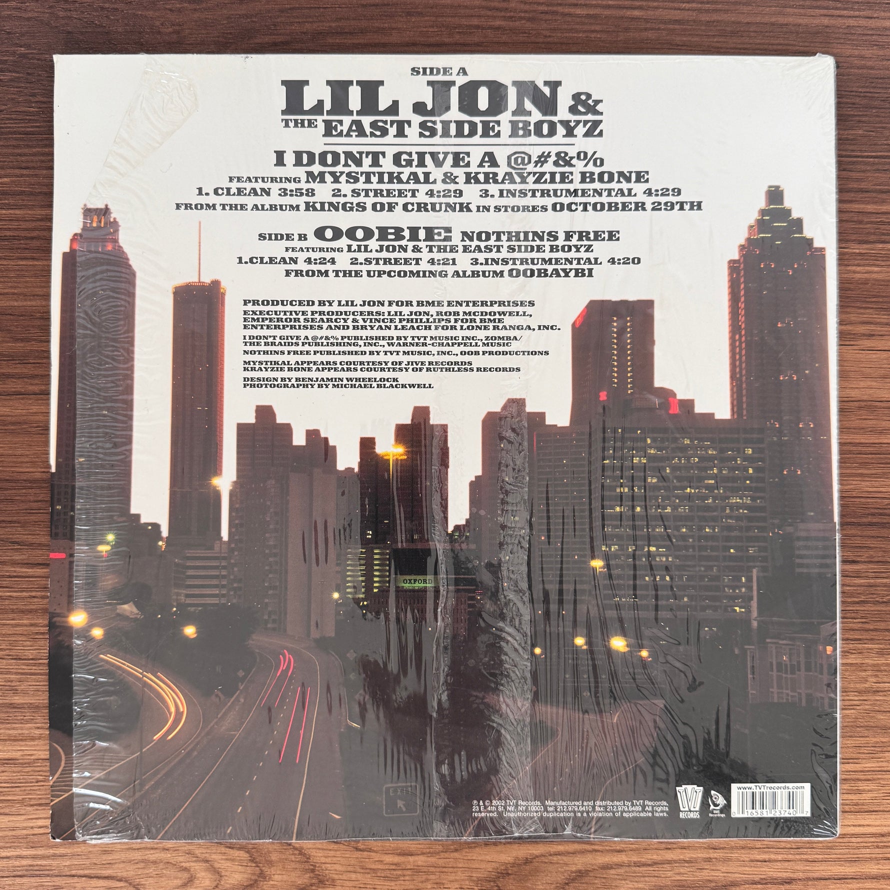 Lil Jon & The East Side Boyz – I Don't Give A Japan Vinyl
