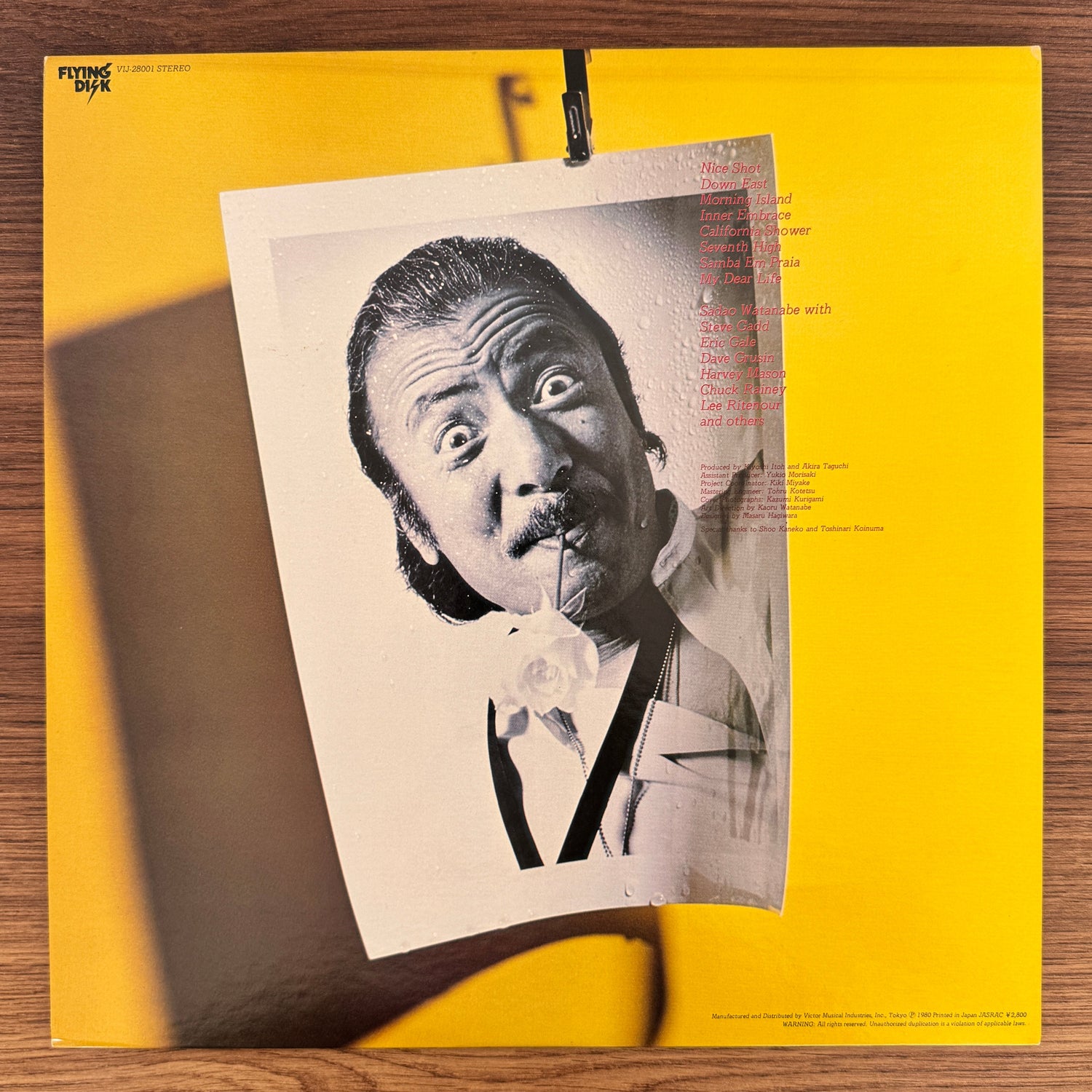 Sadao Watanabe – Nice Shot! Japan Vinyl