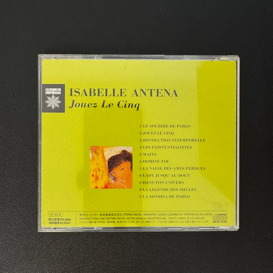 Isabelle Antena – Jouez Le Cinq CD