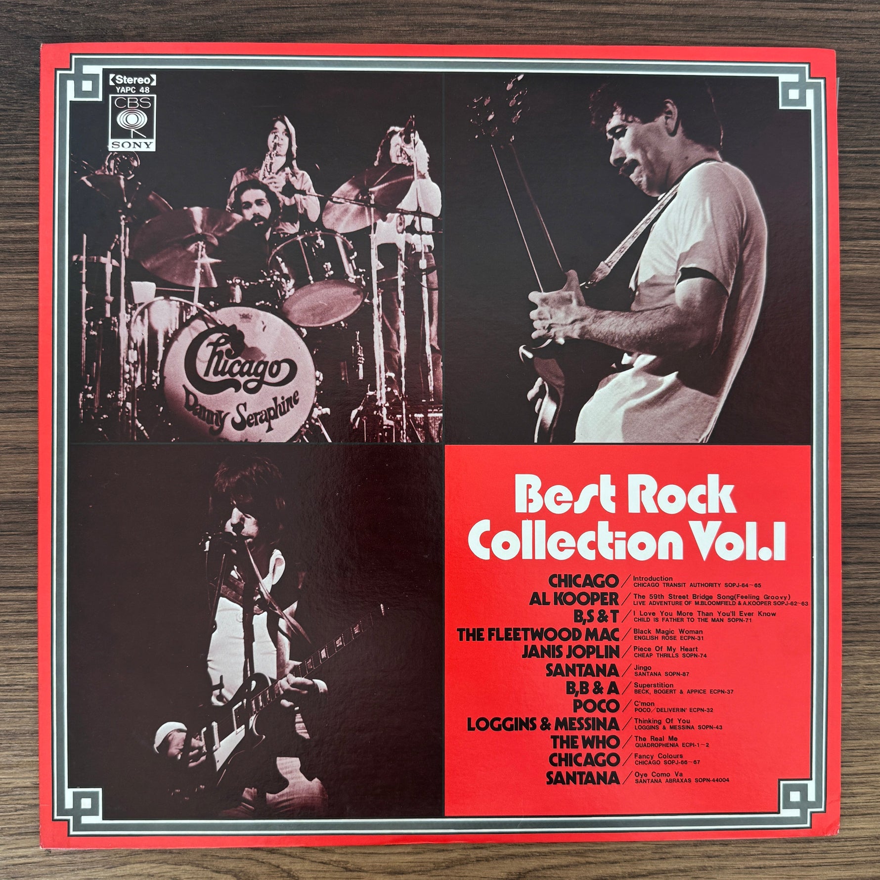 Best Rock Collection Vol. 1 Japan Vinyl