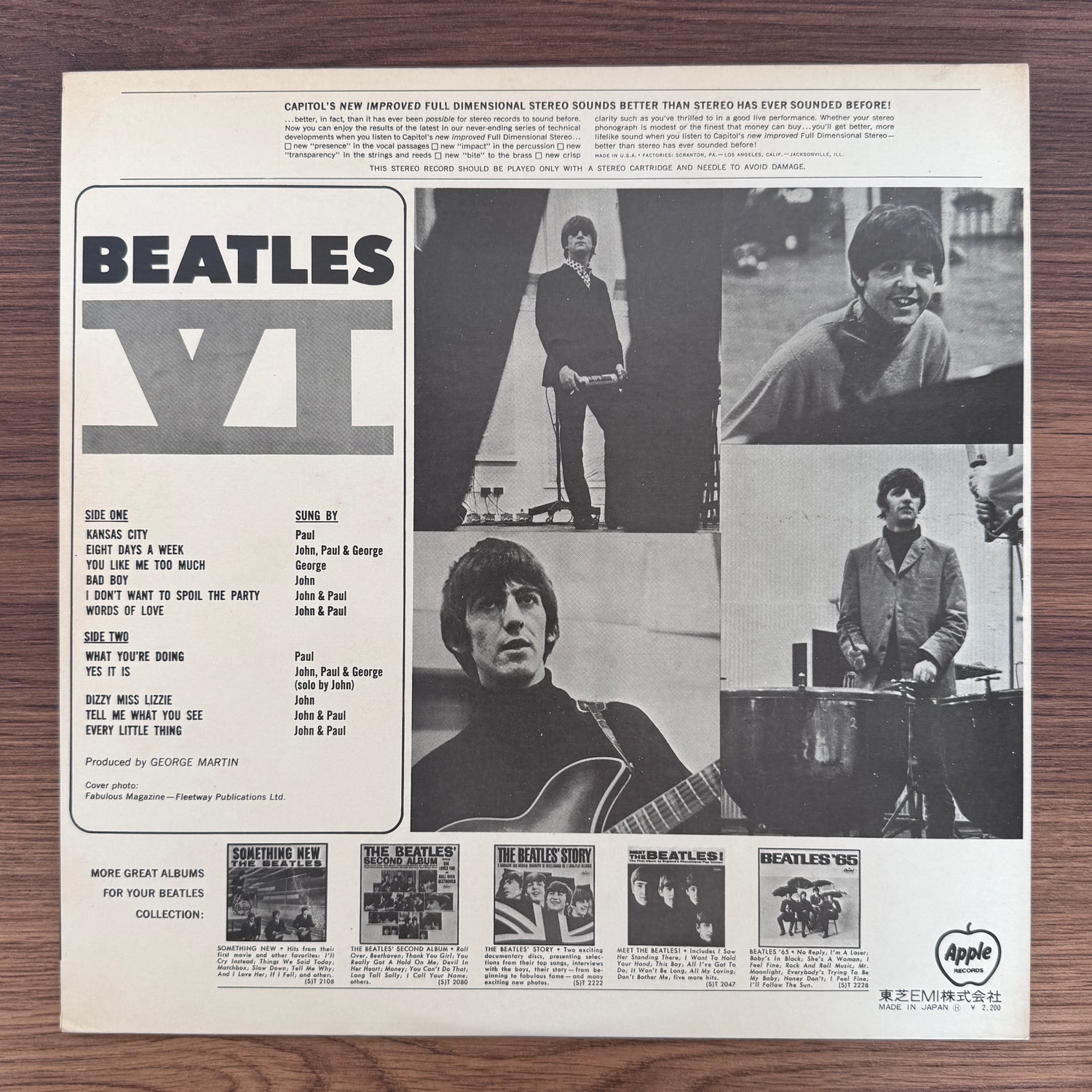The Beatles – Beatles VI