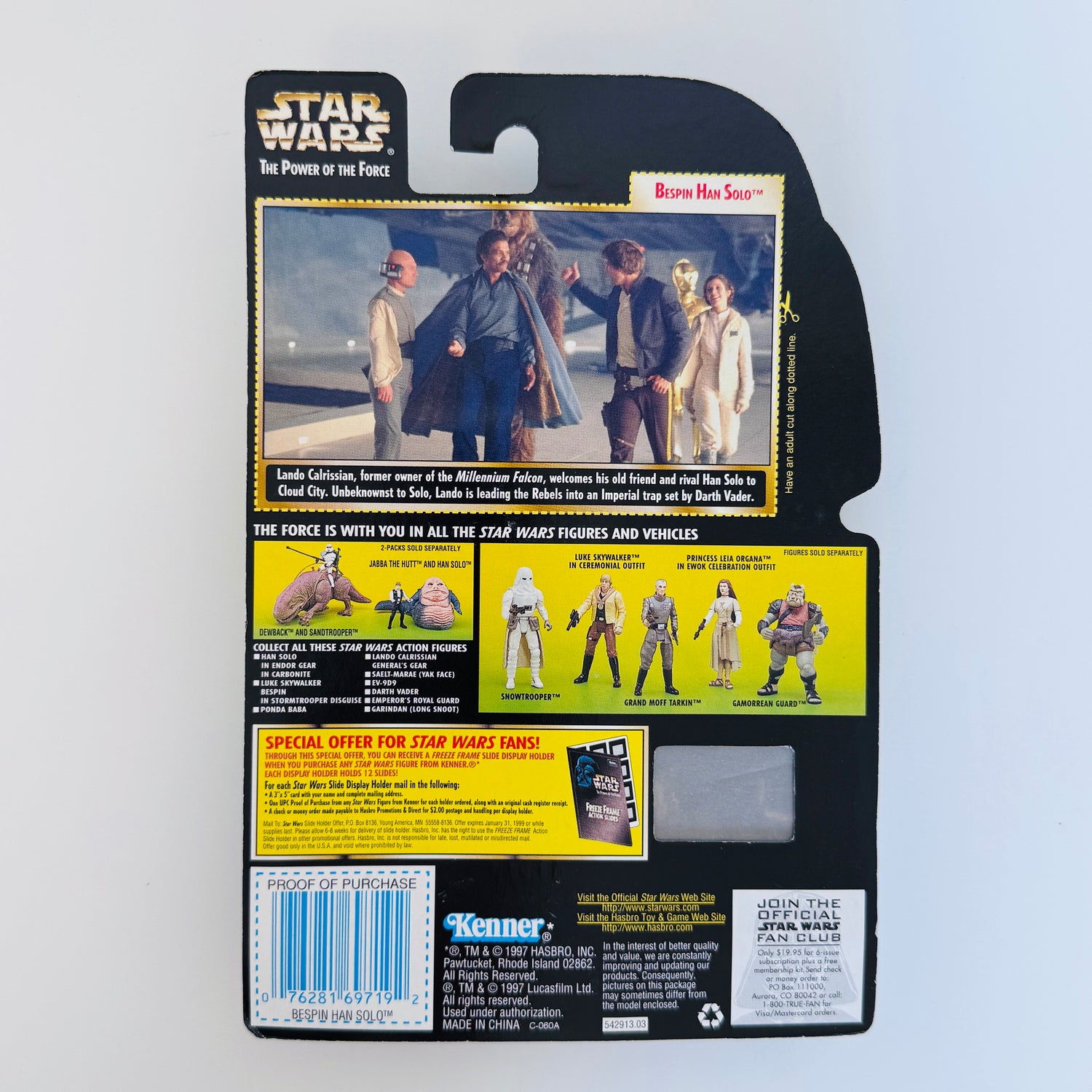 Bespin Han Solo Figure | Star Wars The Power of the Force