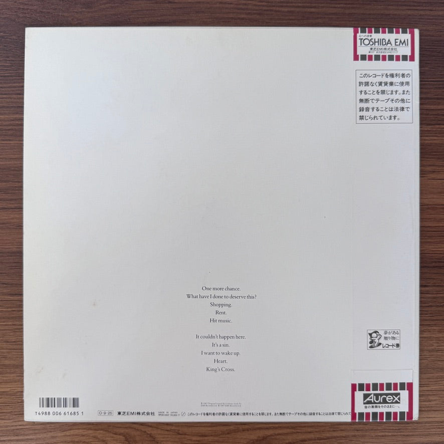 Pet Shop Boys – Actually