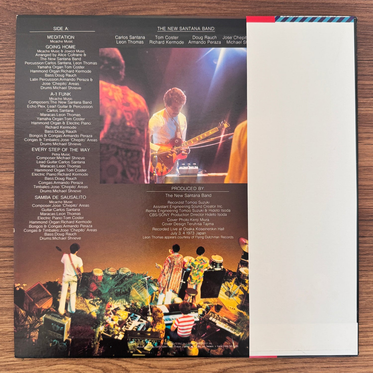 Santana – Santana Live In Japan Japan Vinyl