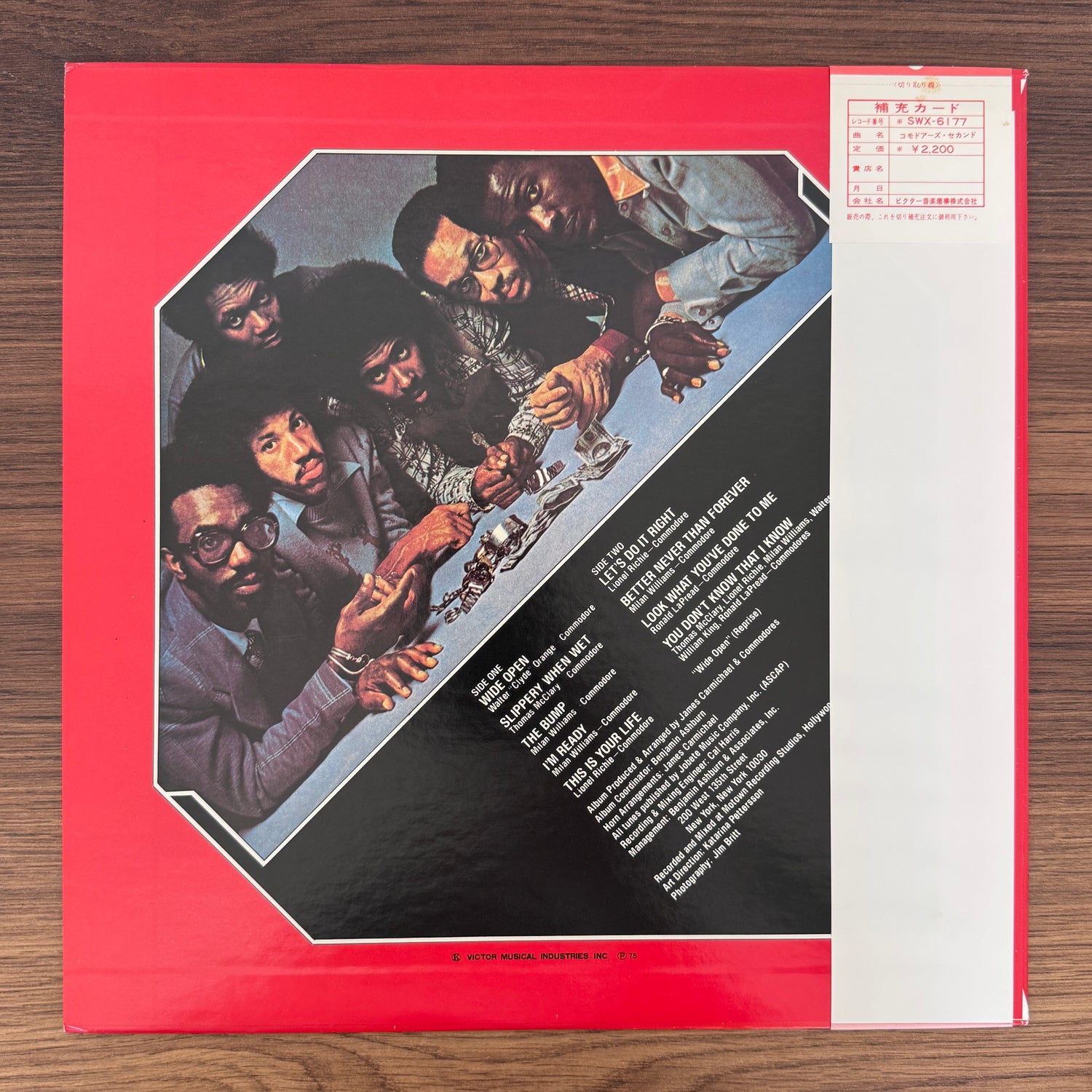 Commodores – Caught In The Act