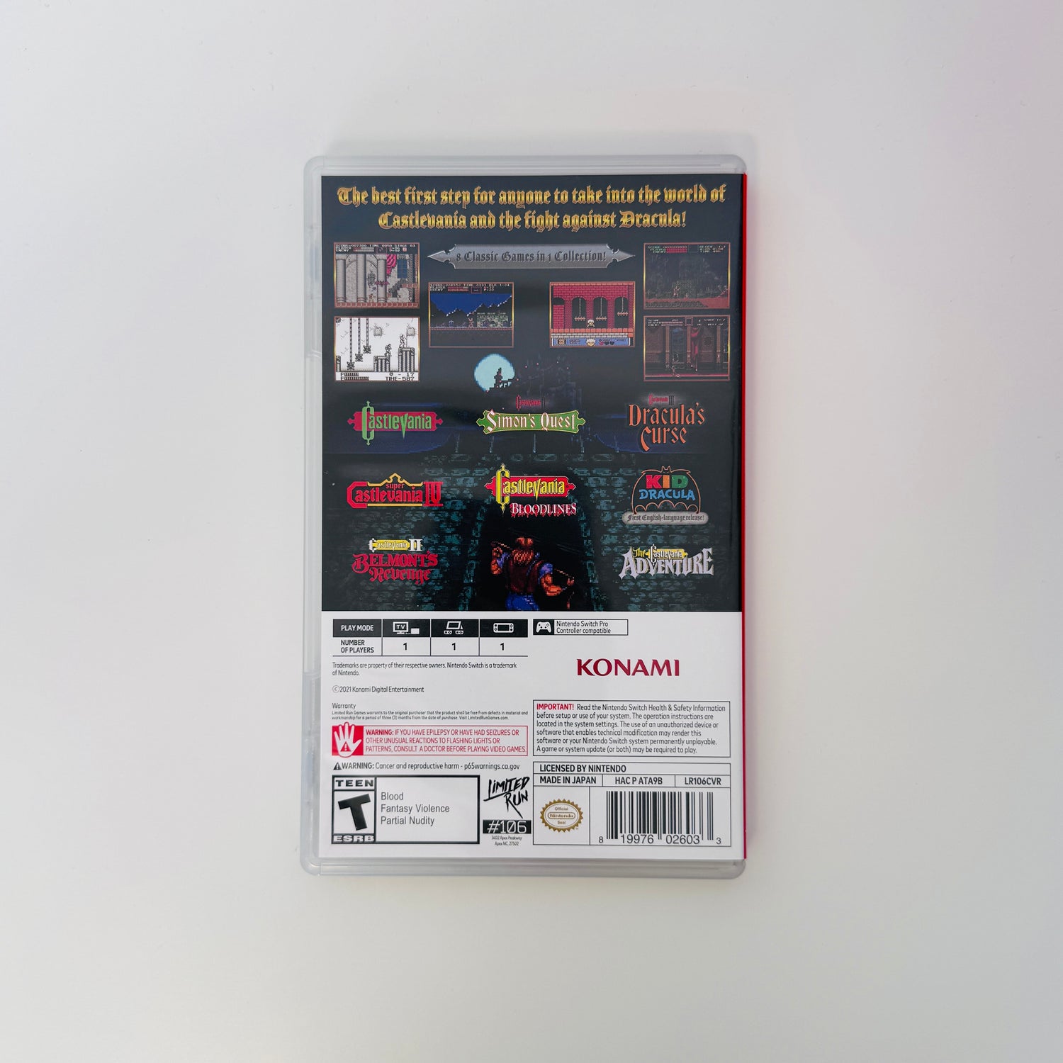 Castlevania Anniversary Collection [Limited Run] | Nintendo Switch
