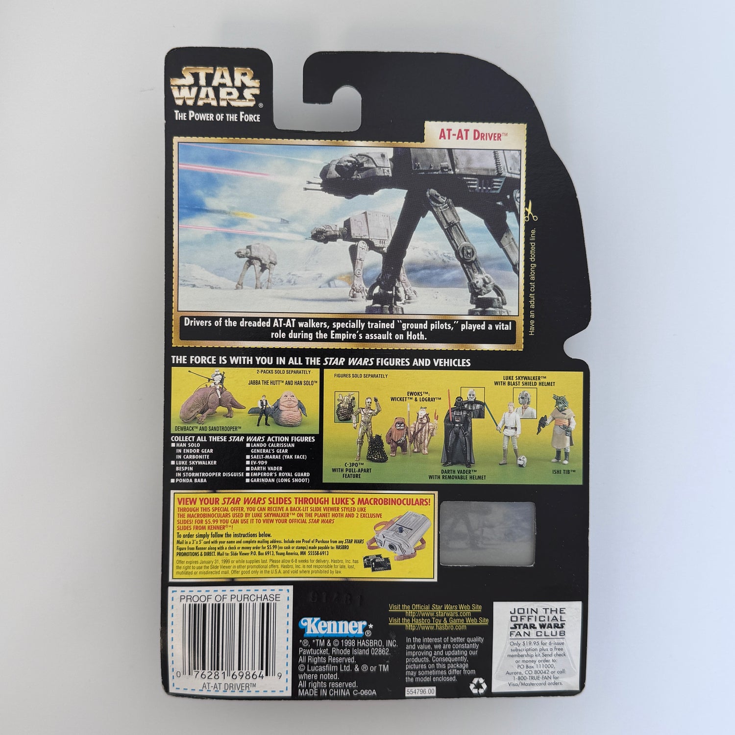 AT-AT Driver Figure | Star Wars The Power of the Force