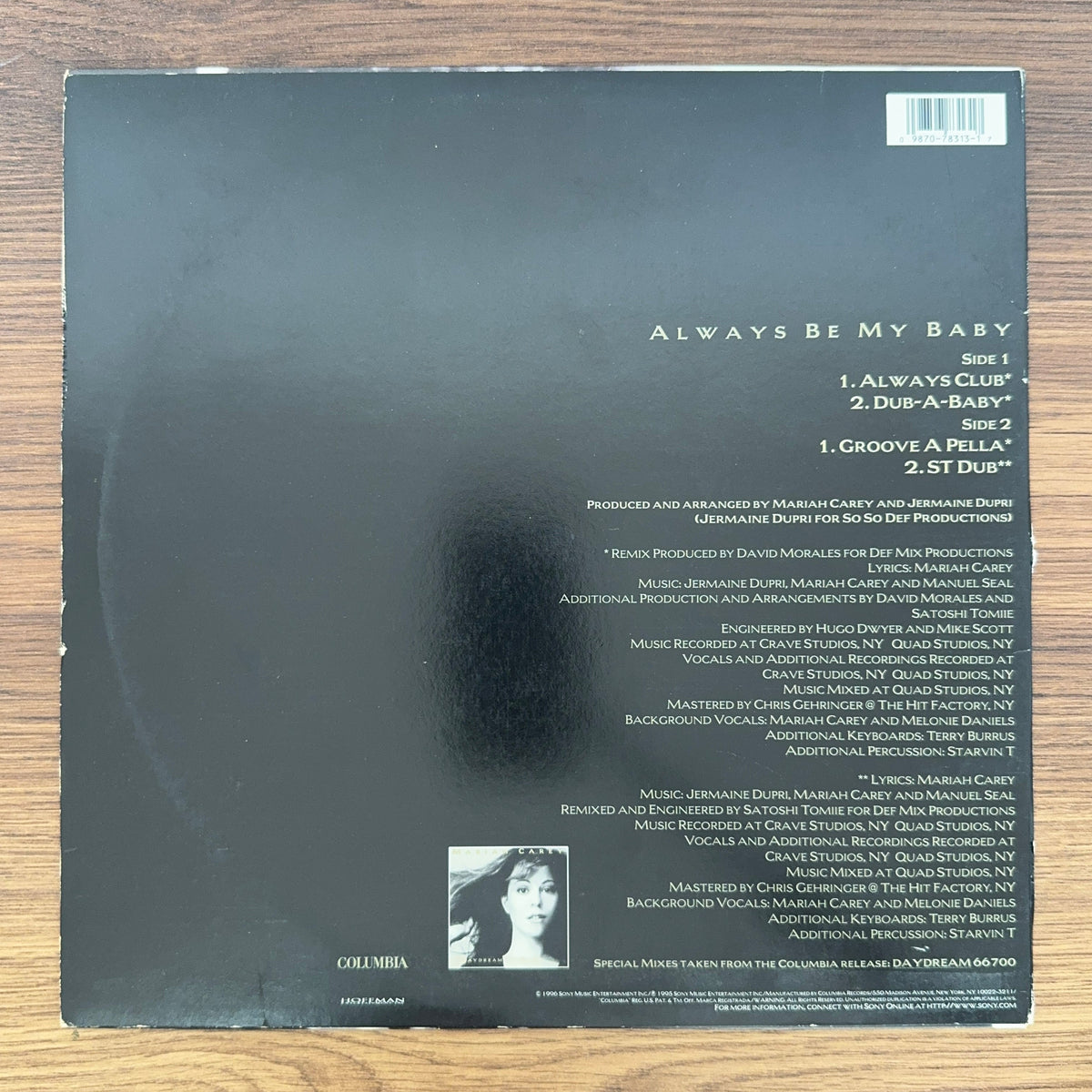 Mariah Carey – Always Be My Baby Japan Vinyl