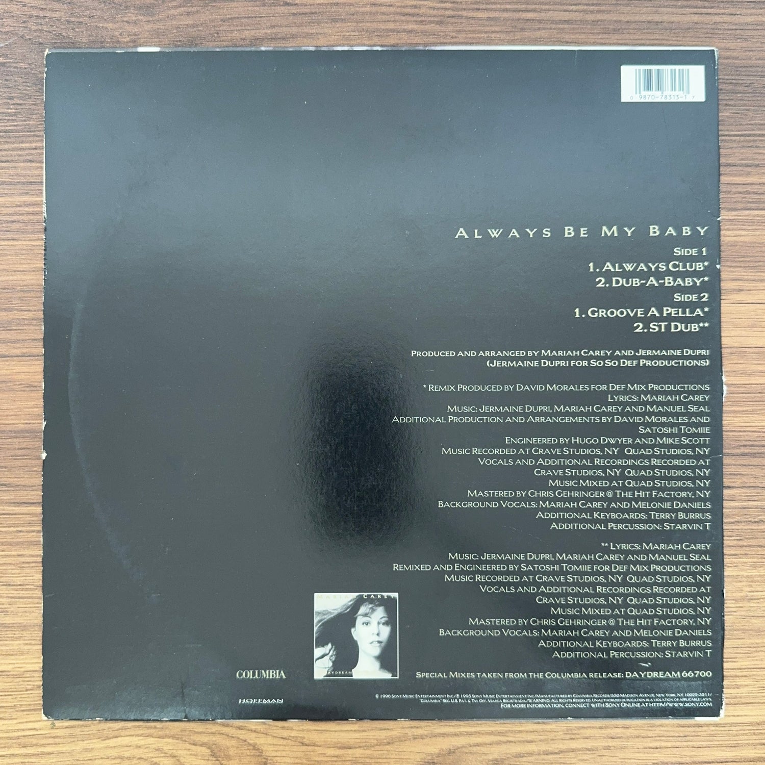 Mariah Carey – Always Be My Baby Japan Vinyl