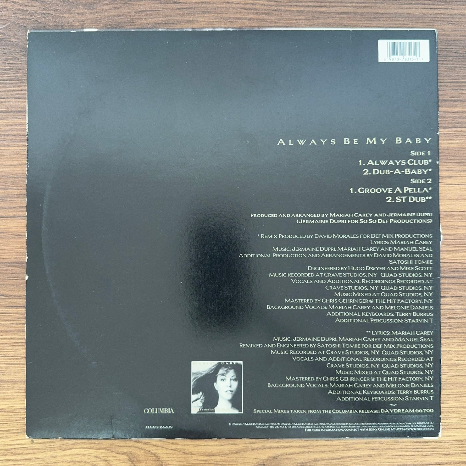 Mariah Carey – Always Be My Baby Japan Vinyl