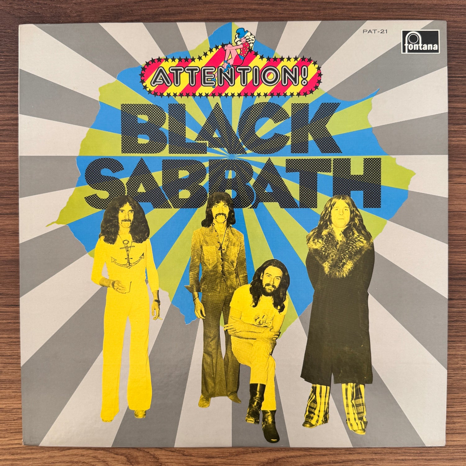 Black Sabbath – Attention! Black Sabbath Japan Vinyl