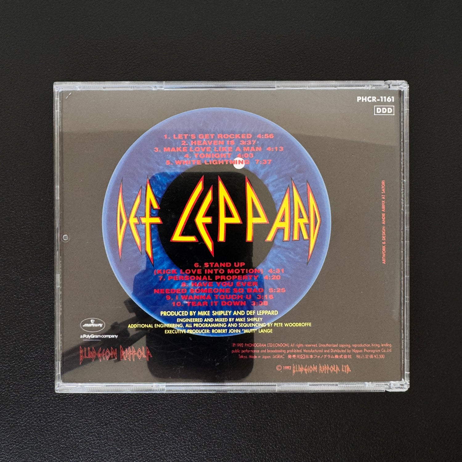 Def Leppard – Adrenalize CD Japan Vinyl