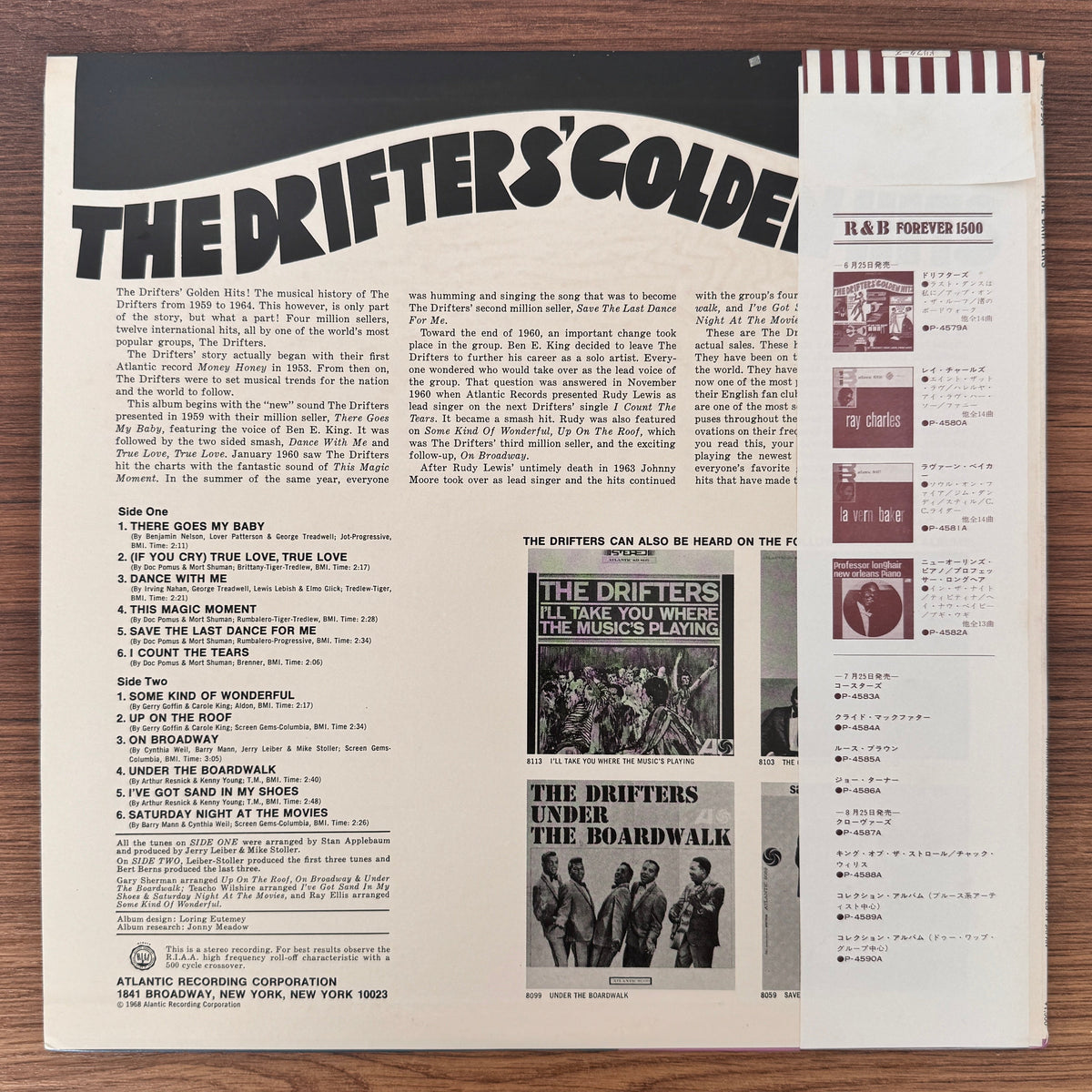 The Drifters – The Drifters' Golden Hits Japan Vinyl