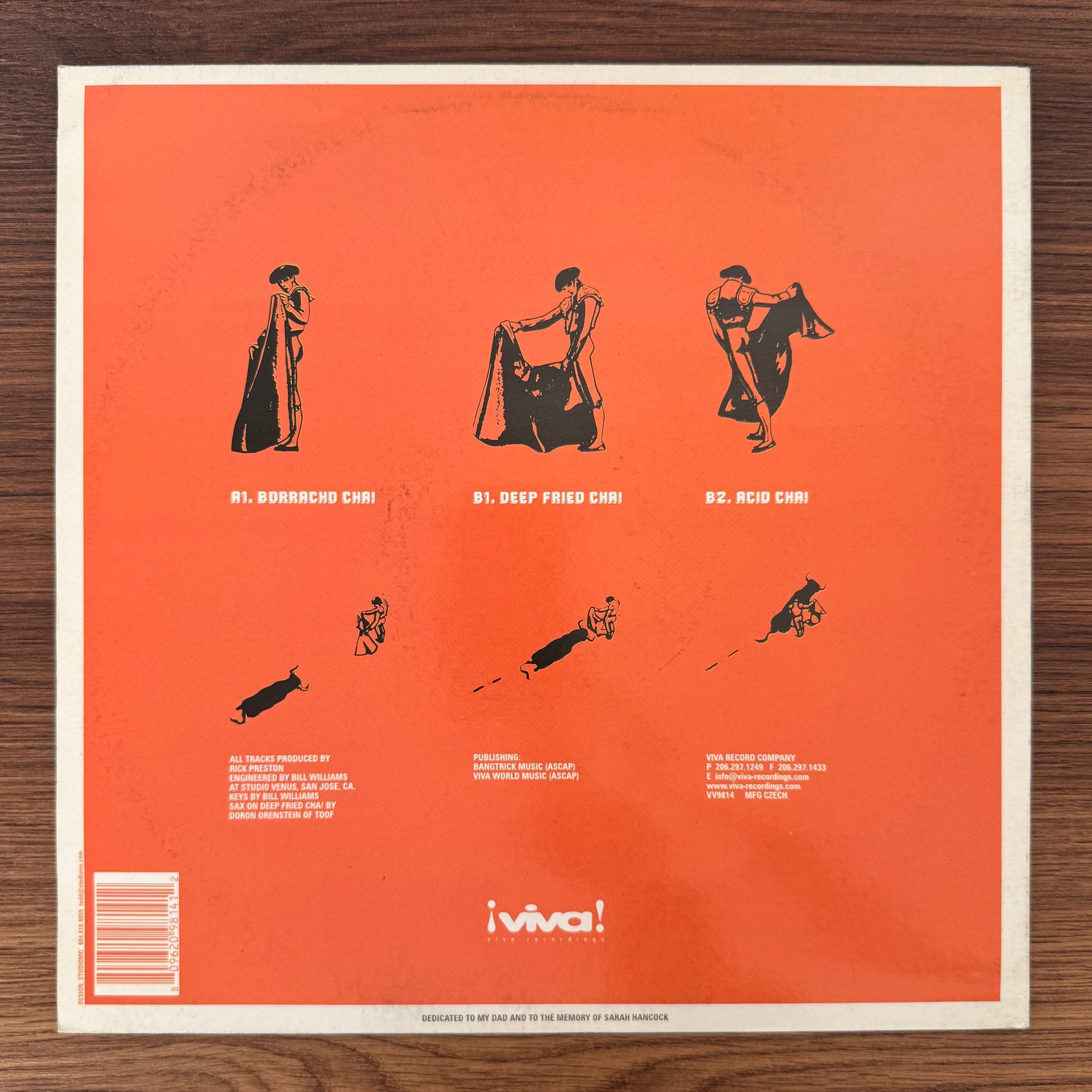 Rick Preston – Cha! Japan Vinyl