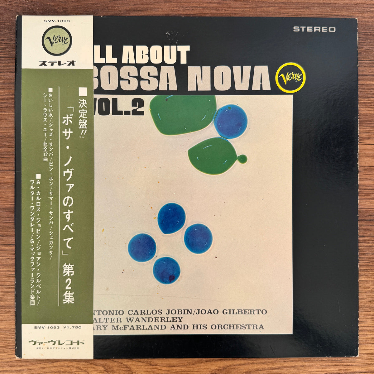Antonio Carlos Jobim, João Gilberto, Walter Wanderley, Gary McFarland And His Orchestra – All About Bossa Nova Vol.2 Japan Vinyl