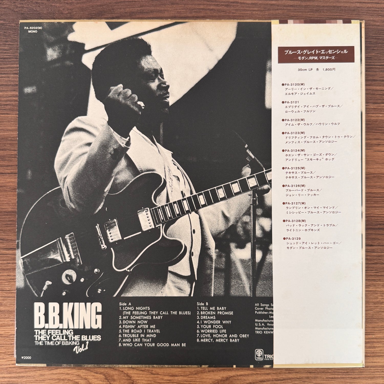 B.B. King – The Feeling They Call The Blues - The Time Of B.B.King - Vol.1
