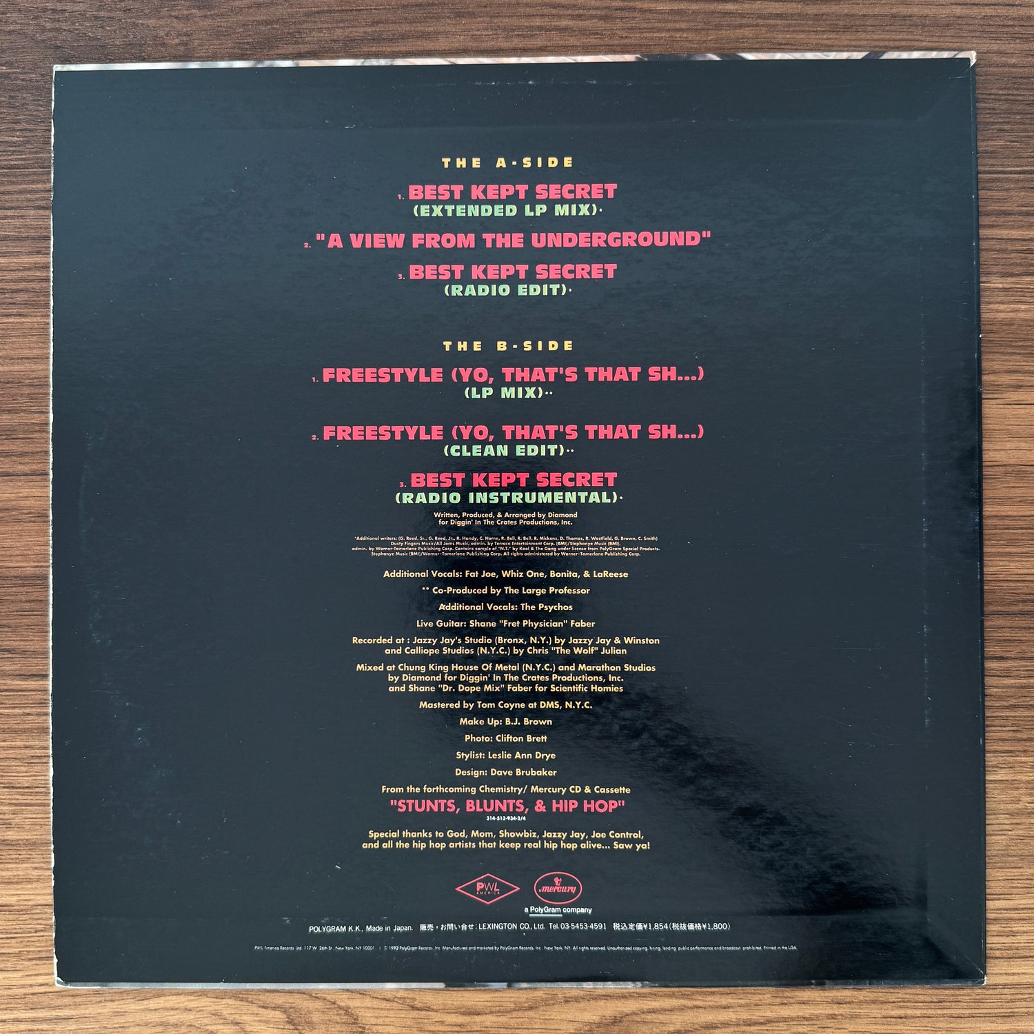 Diamond And The Psychotic Neurotics – Best Kept Secret
