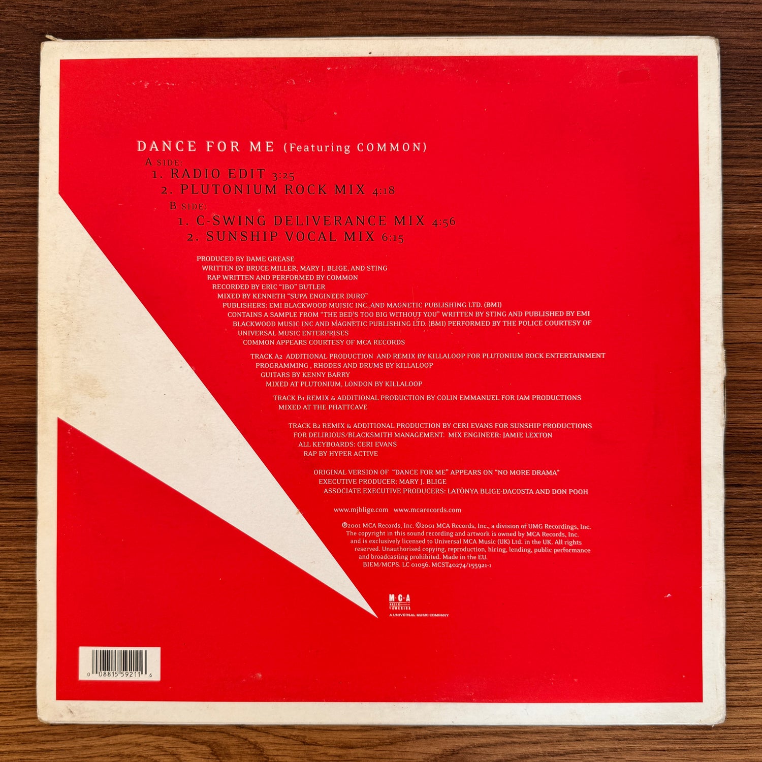 Mary J. Blige Featuring Common – Dance For Me