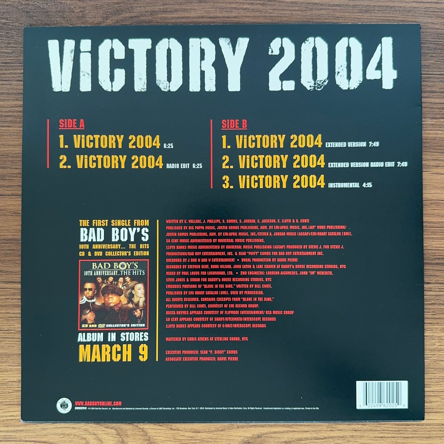 Notorious B.I.G., P. Diddy, Busta Rhymes, 50 Cent & Lloyd Banks – Victory 2004