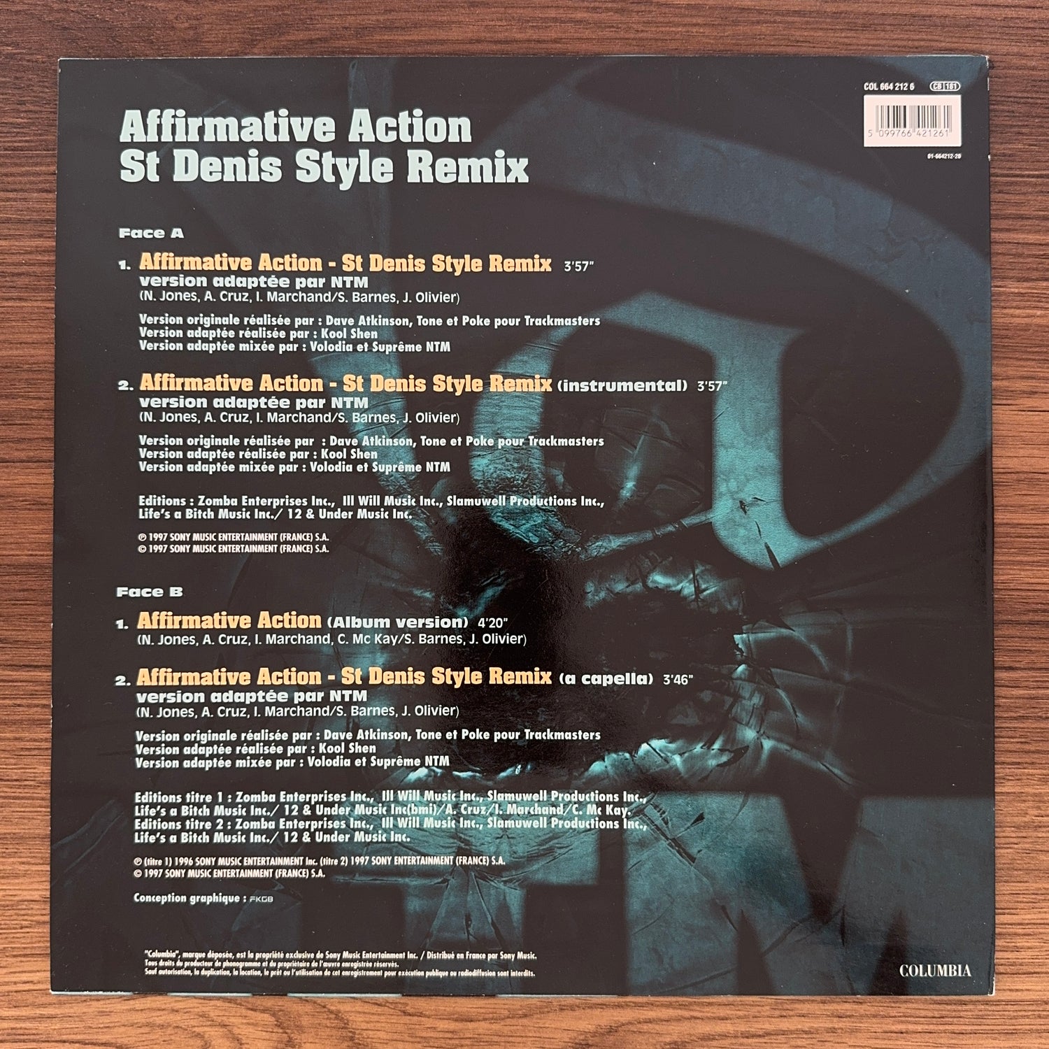 Nas & NTM – Affirmative Action (Saint-Denis Style Remix)