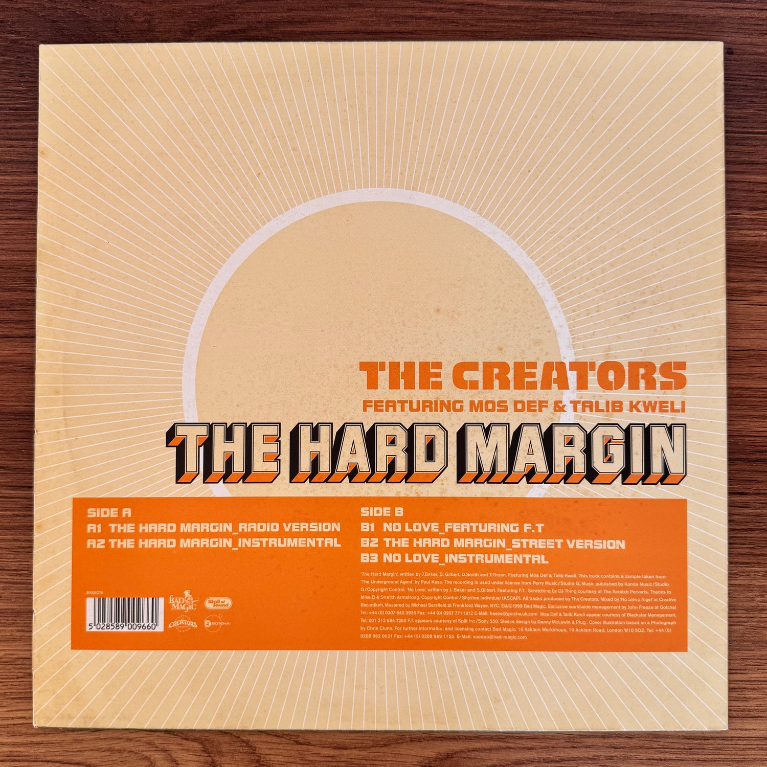 The Creators Featuring Mos Def & Talib Kweli – The Hard Margin