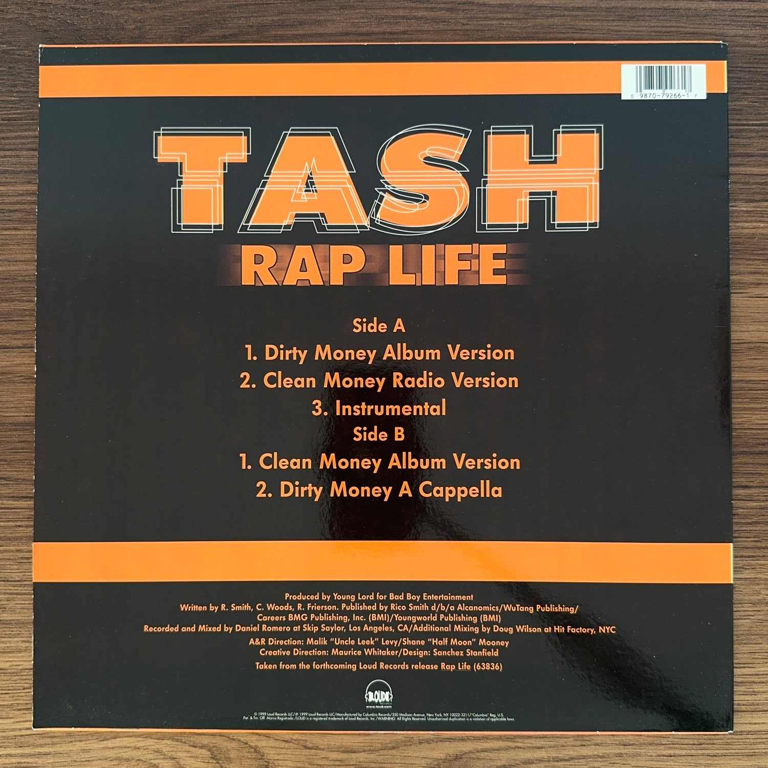 Tash Featuring Raekwon – Rap Life