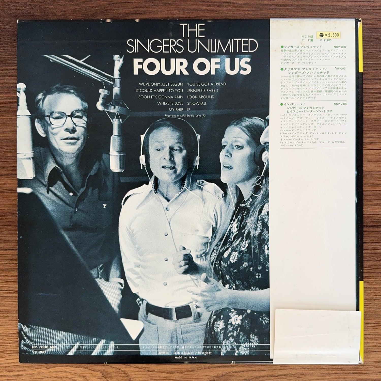 The Singers Unlimited – Four Of Us