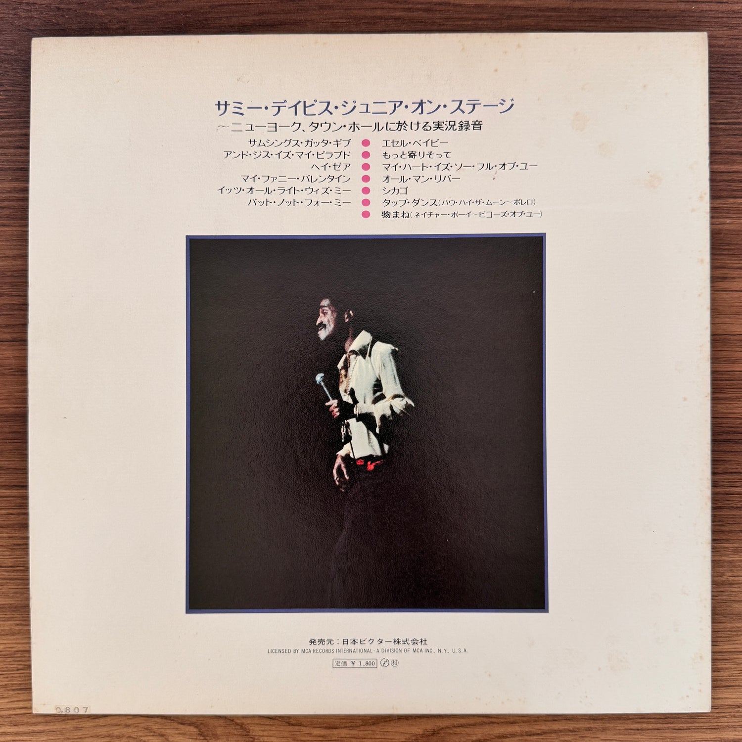 Sammy Davis, Jr. – Sammy Davis, Jr. At Town Hall