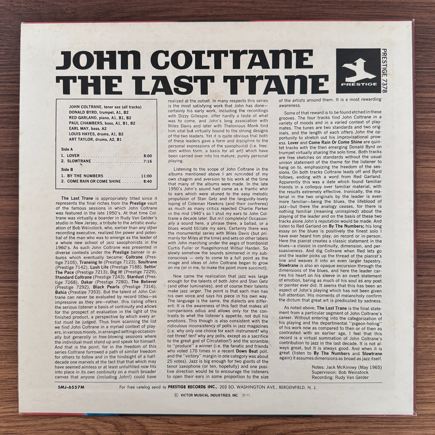 John Coltrane – The Last Trane