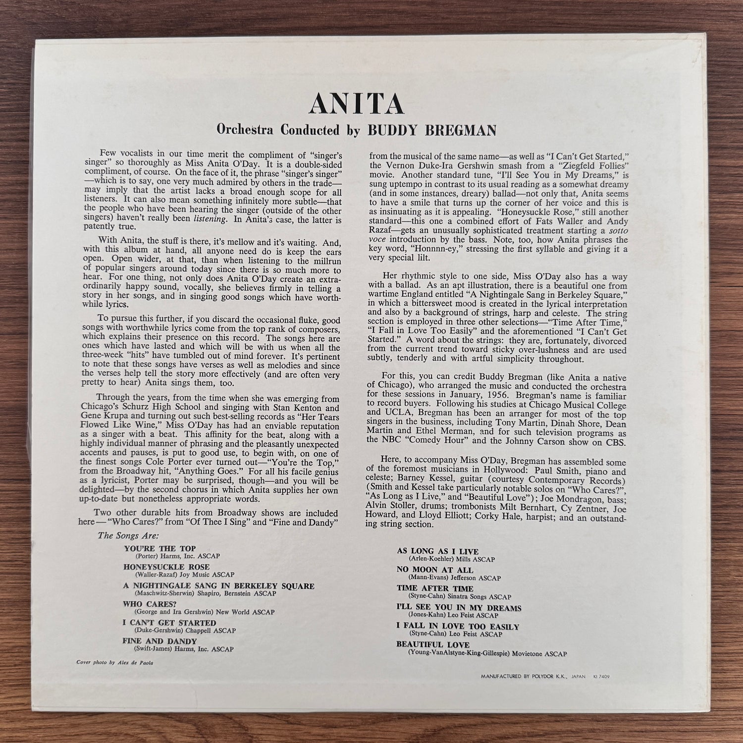 Anita O'Day – Anita