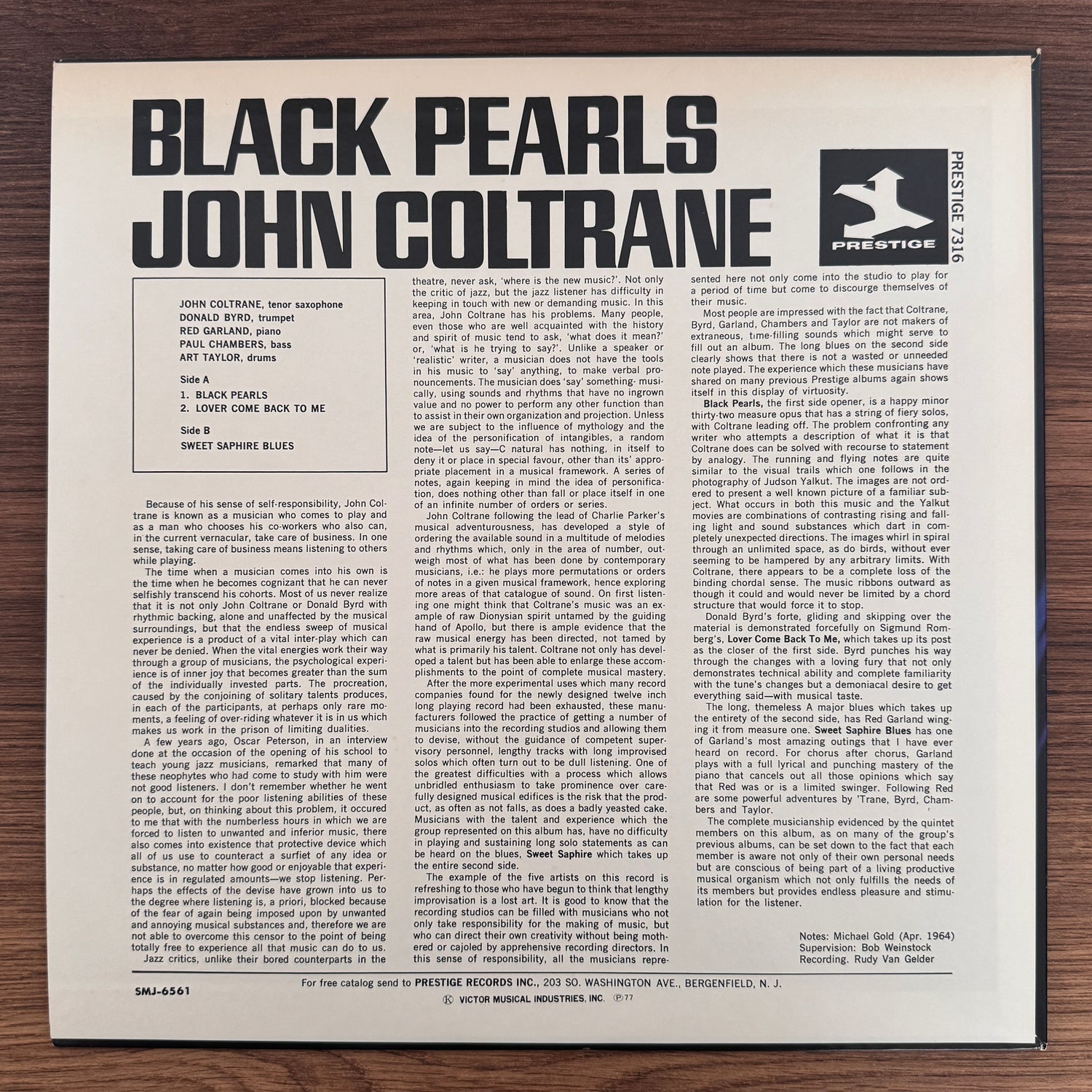 John Coltrane – Black Pearls