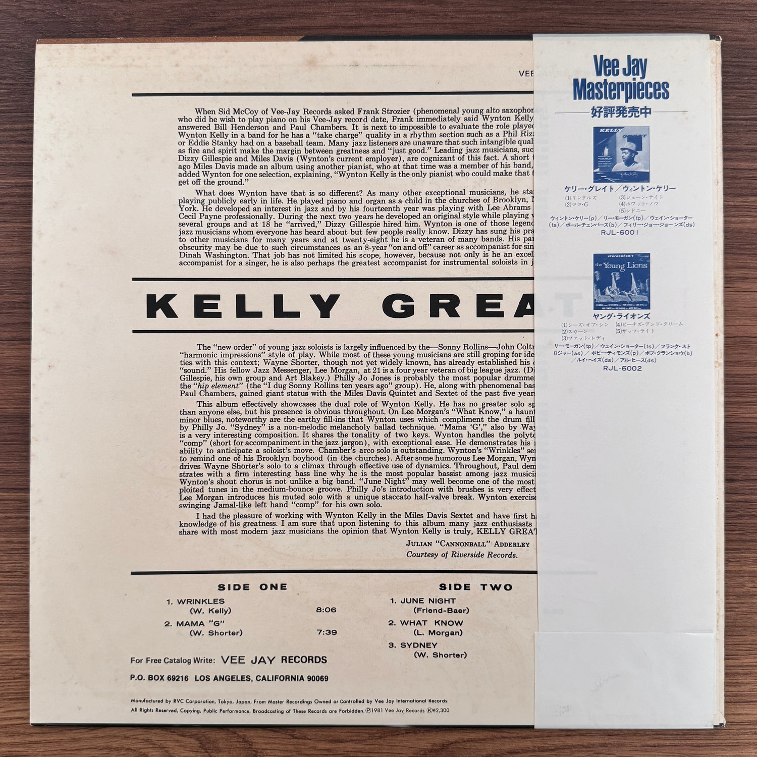 Wynton Kelly – Kelly Great