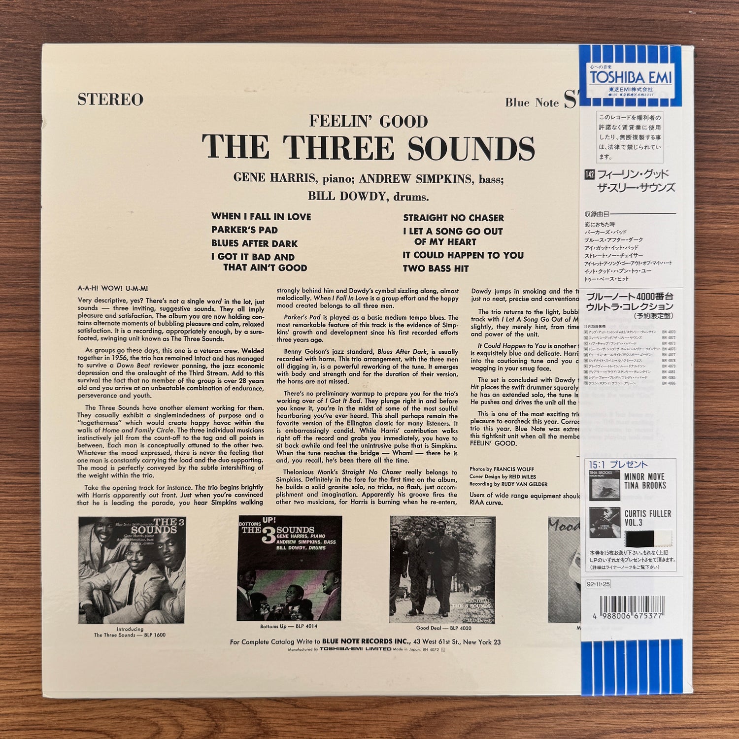 The 3 Sounds – Feelin' Good