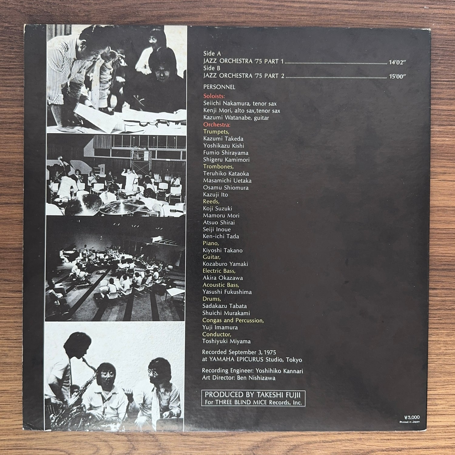 Shuko Mizuno & Toshiyuki Miyama – Shuko Mizuno's "Jazz Orchestra '75"