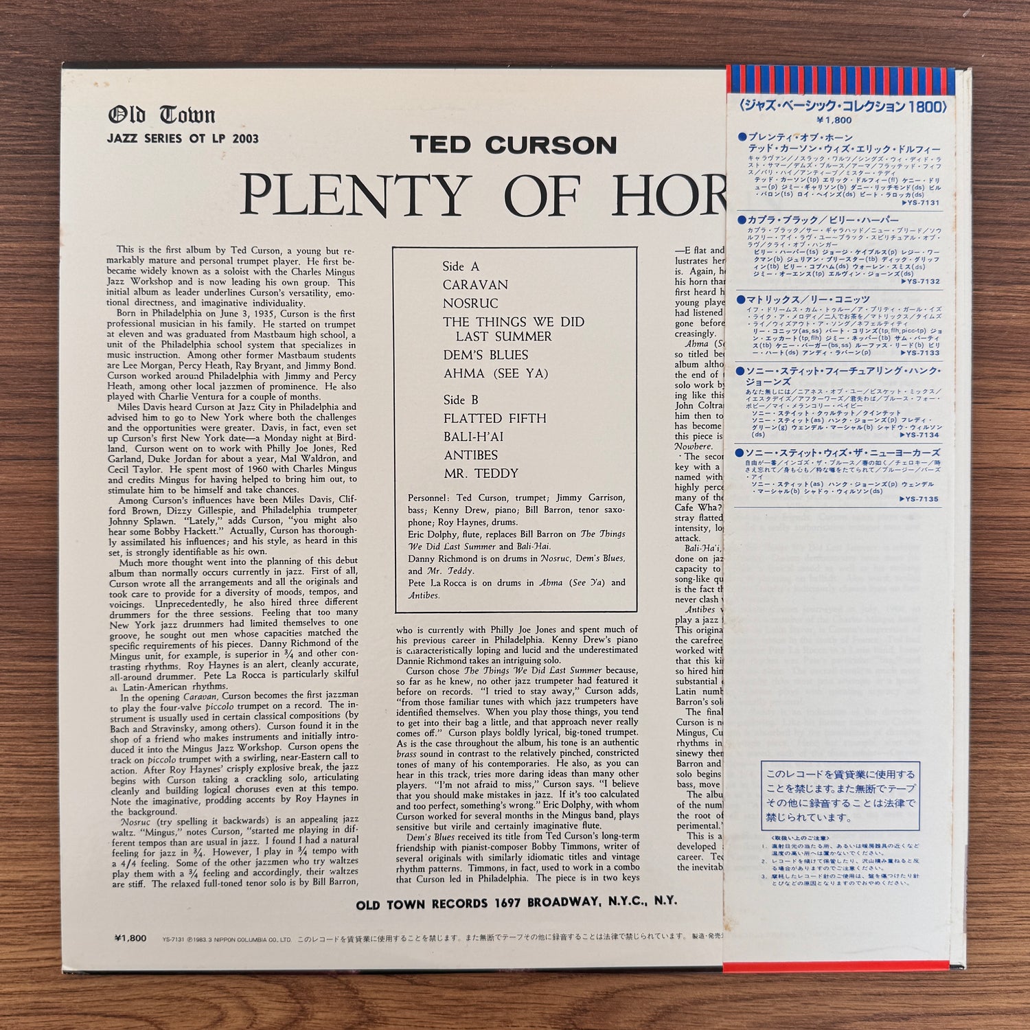 Ted Curson – Plenty Of Horn