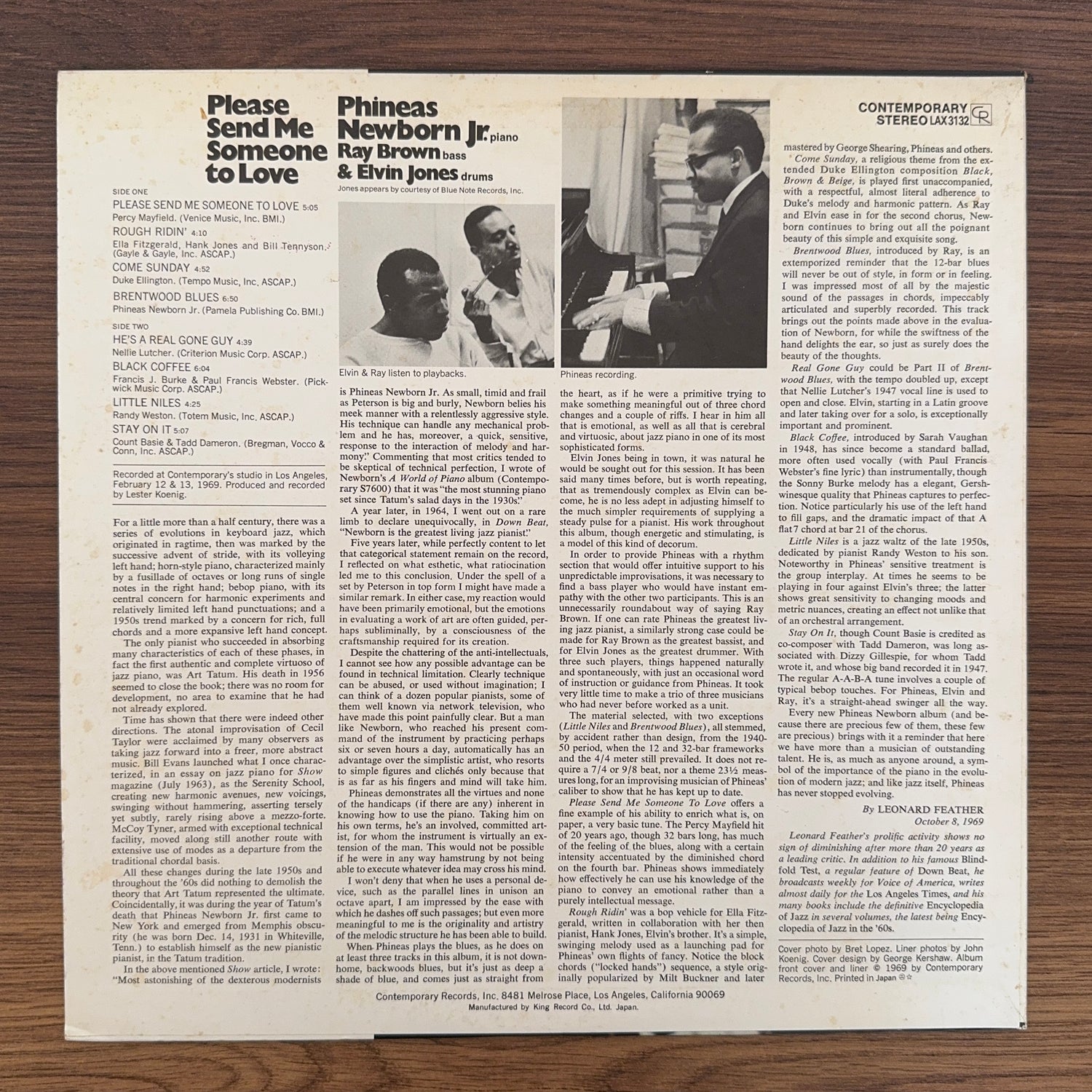 Phineas Newborn Jr. – Please Send Me Someone To Love
