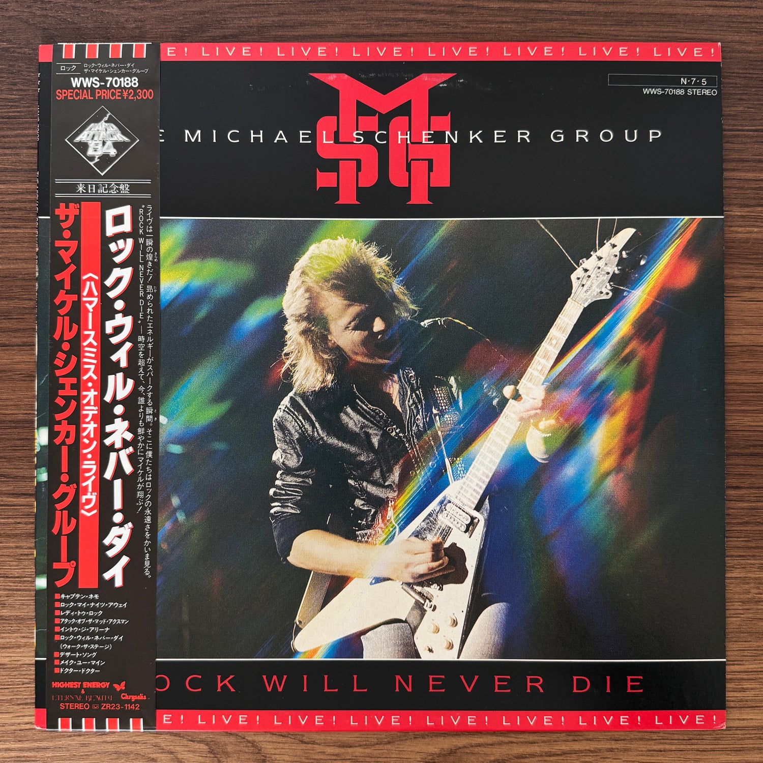 The Michael Schenker Group – Rock Will Never Die