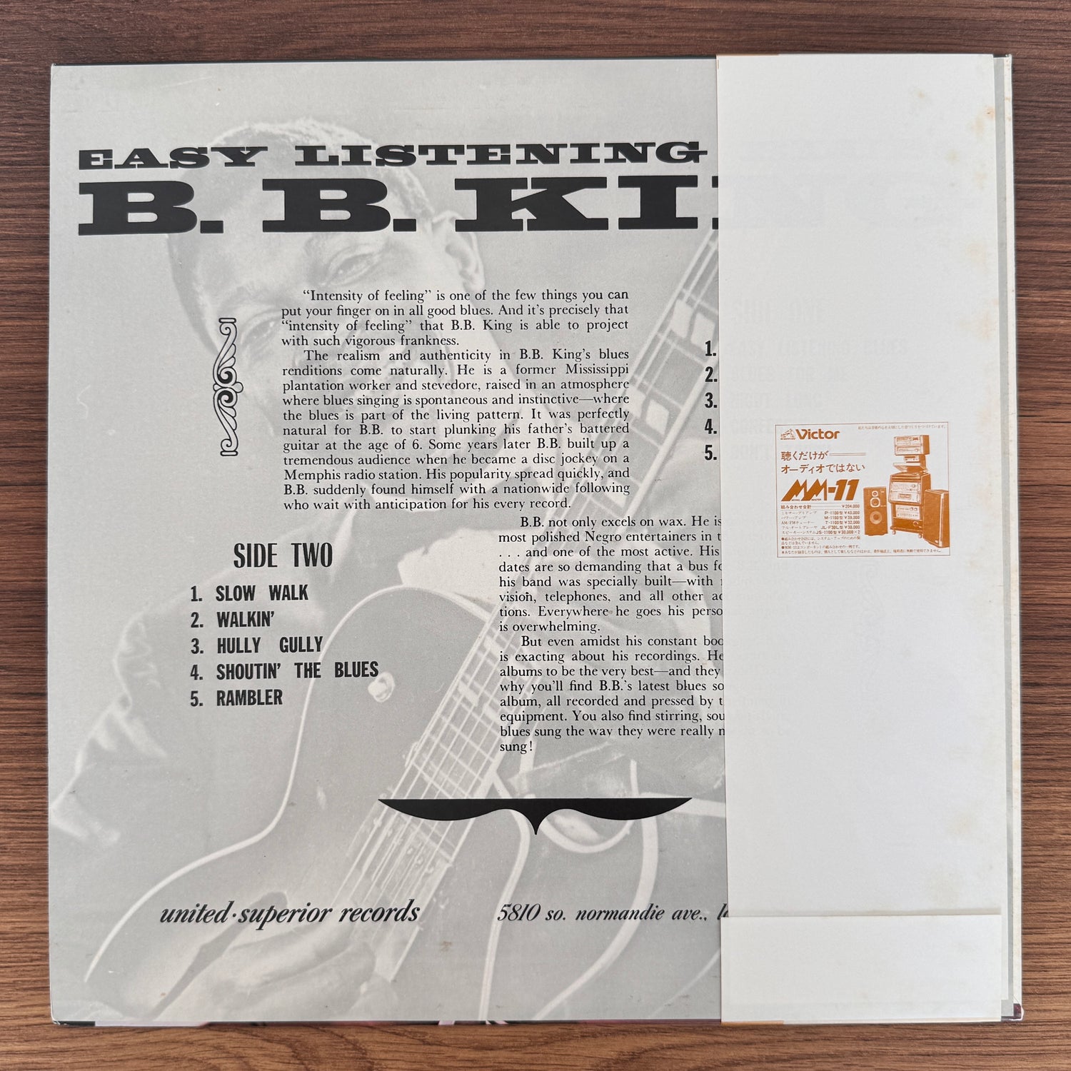 B. B. King – Easy Listening Blues