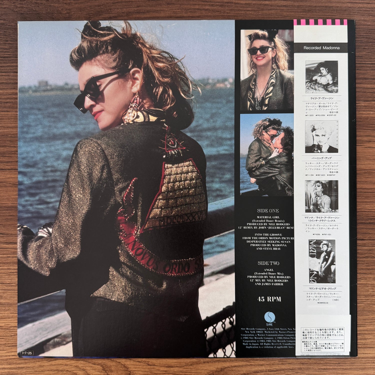Madonna – Material Girl, Angel And Into The Groove