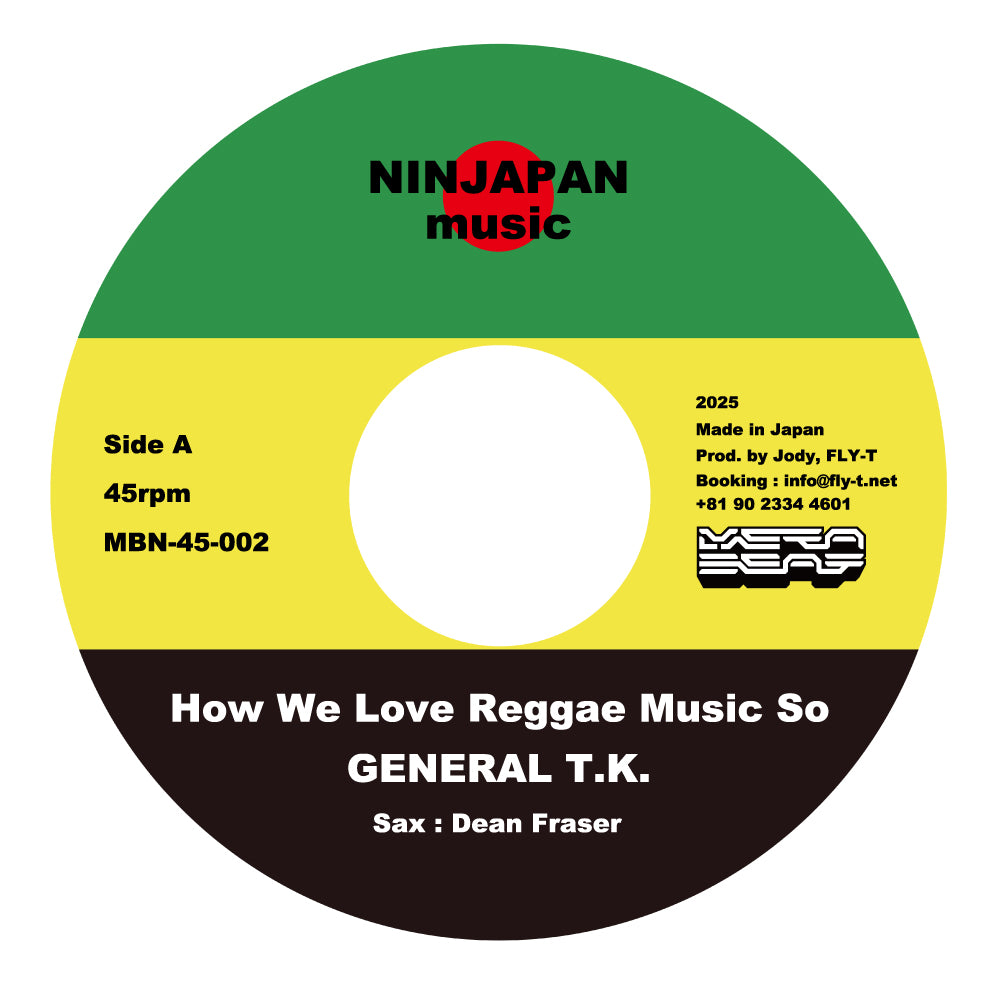 General Tk – How We Love Reggae Music So Plak
