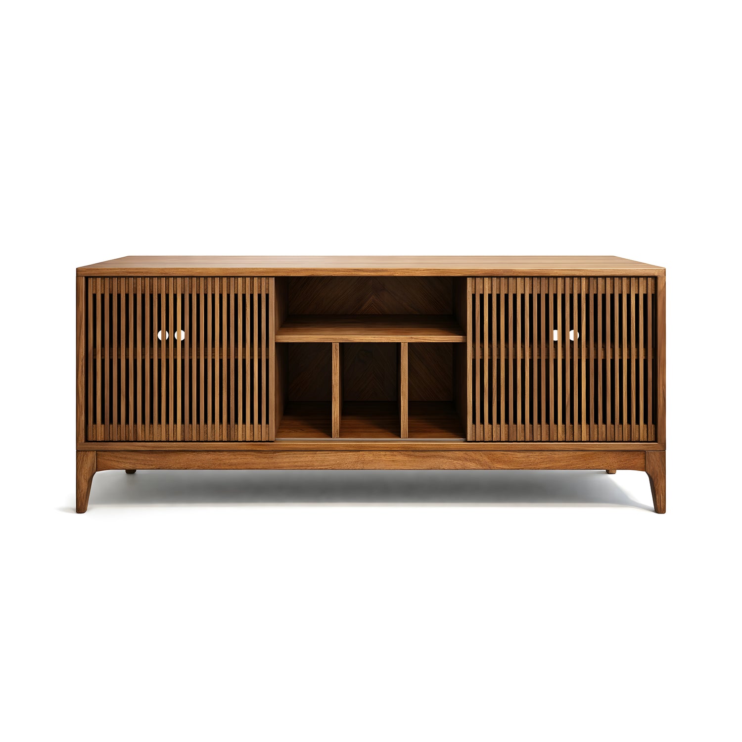 Kyoto Turntable Stand | Kyoto Plak Masası | Amerikan Ceviz Ahşap