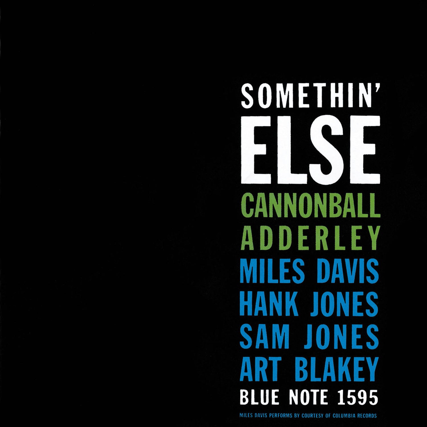 Cannonball Adderley – Somethin' Else CD