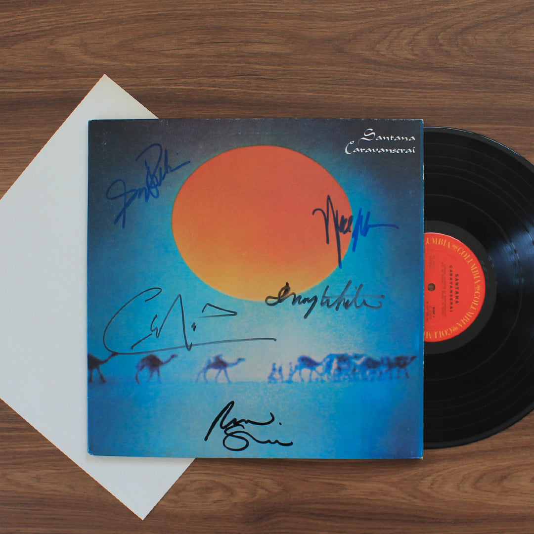 Santana – Caravanserai İmzalı Plak