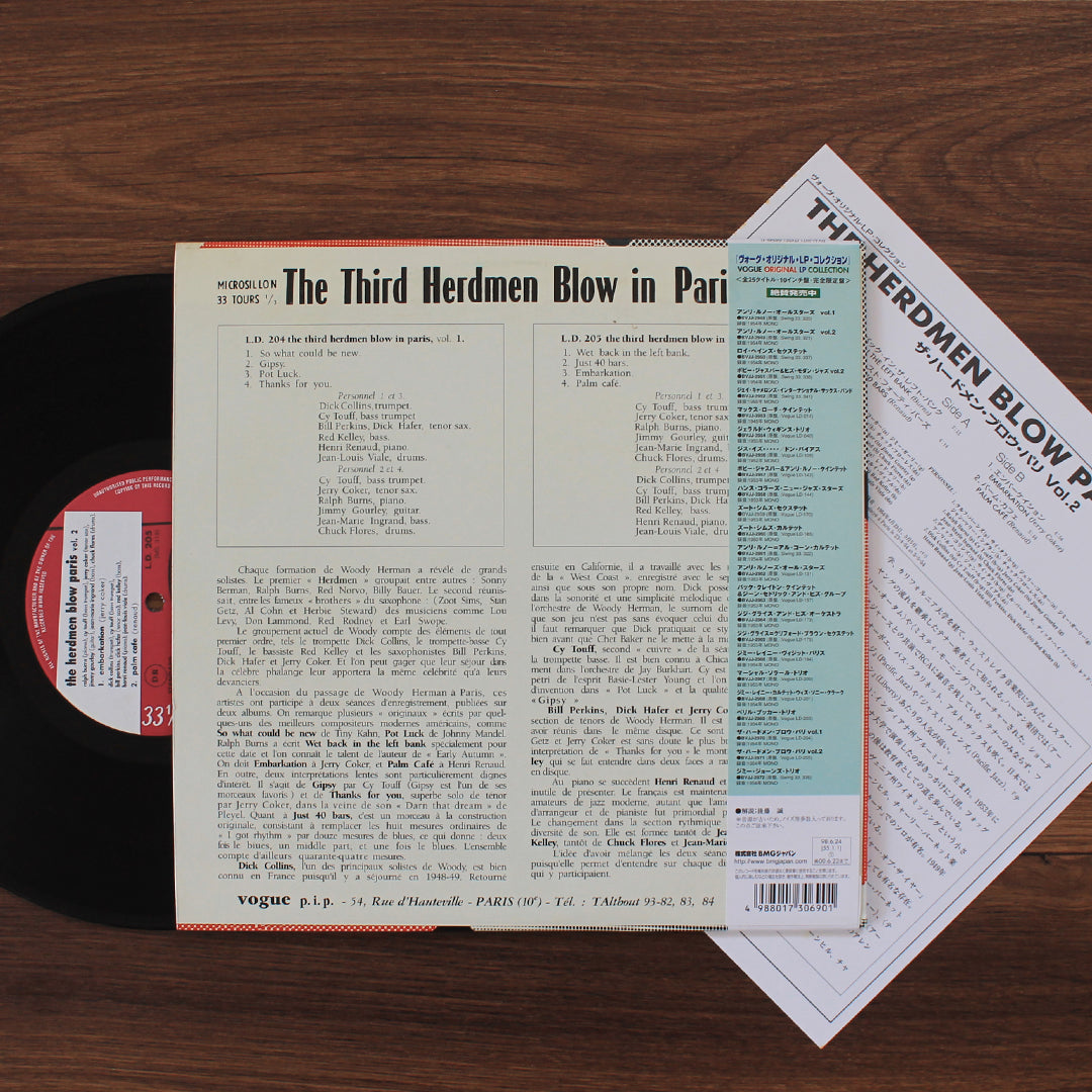 The Third Herdmen – The Third Herdmen Blow In Paris Vol. 2 (10'' Plak)