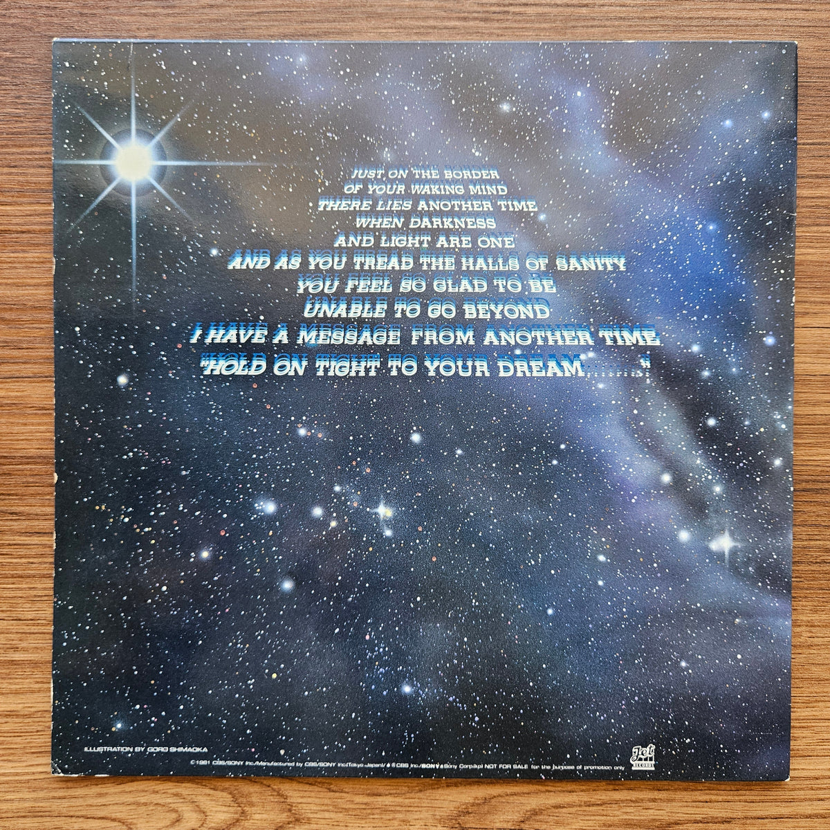 ELO – Time 33'lük LP PLAK Japan Vinyl