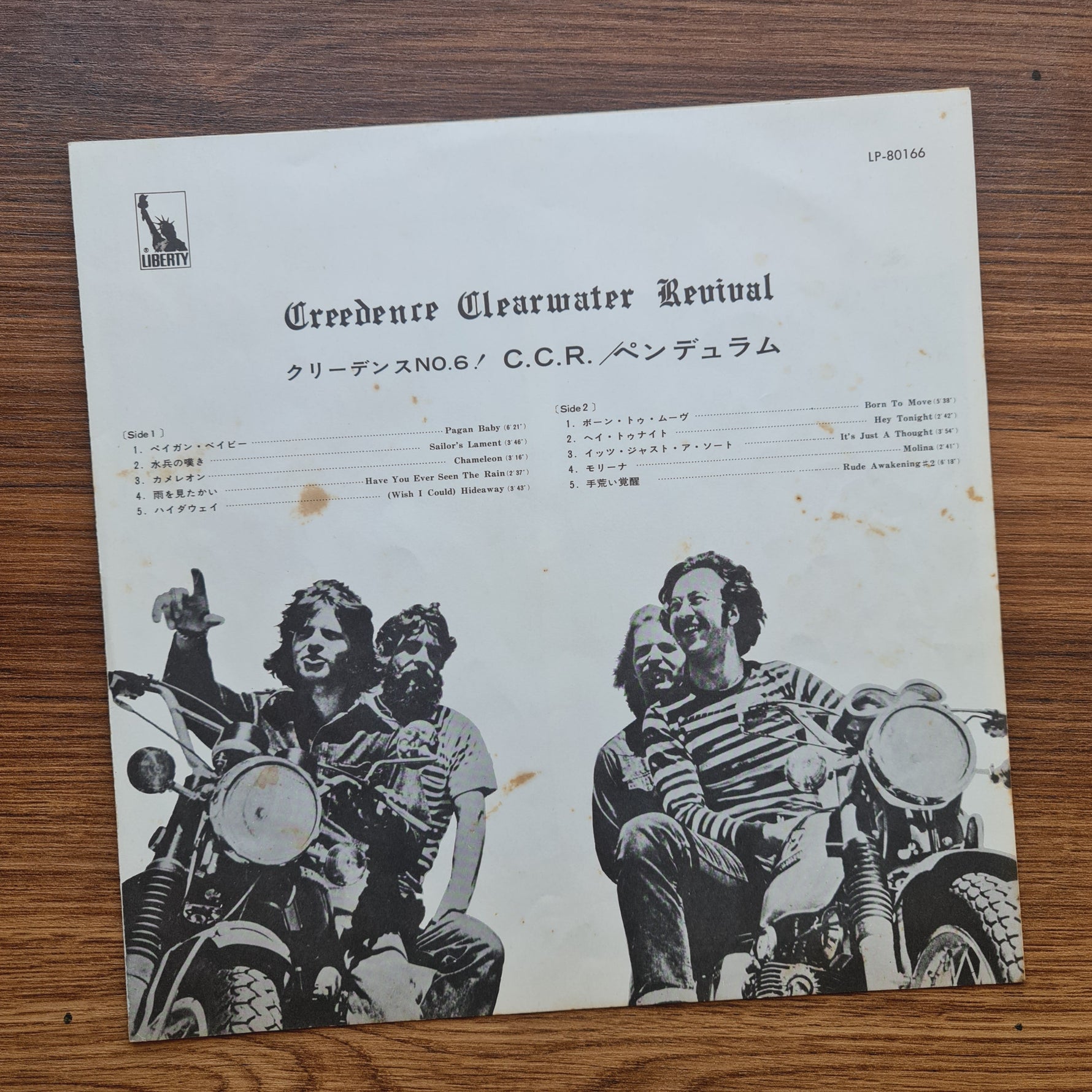 Creedence Clearwater Revival = C. C. R. – Pendulum 33'lük LP PLAK Japan Vinyl